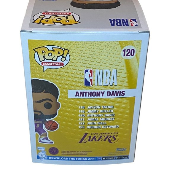 Funko Pop! Basketball: Los Angeles Lakers - Anthony Davis Vinyl Figure - Picture 4 of 5